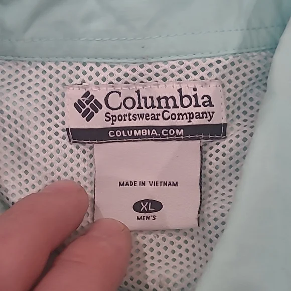 COLUMBIA Men's PFG Drift Guide™ Woven Short Sleeve Shirt xl oversized - Picture 7 of 8